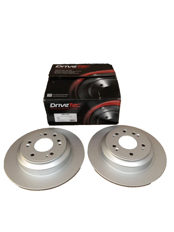 Front Brake Discs for Honda Accord MK8 MK9 305mm 42510TL0G50 Drivetec DM4196C