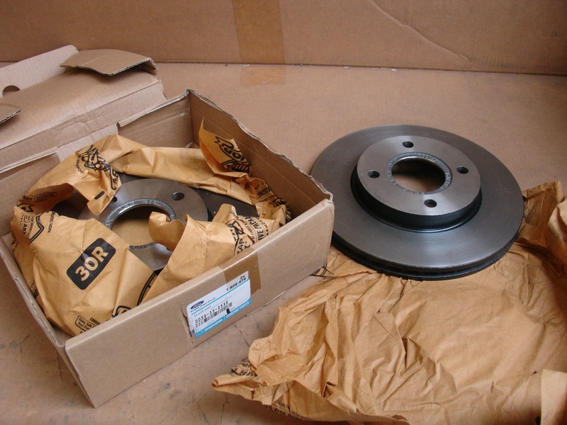 1808479 Front Brake Discs Pair Vented For Mazda 2 Ford Puma Ka Fusion Focus