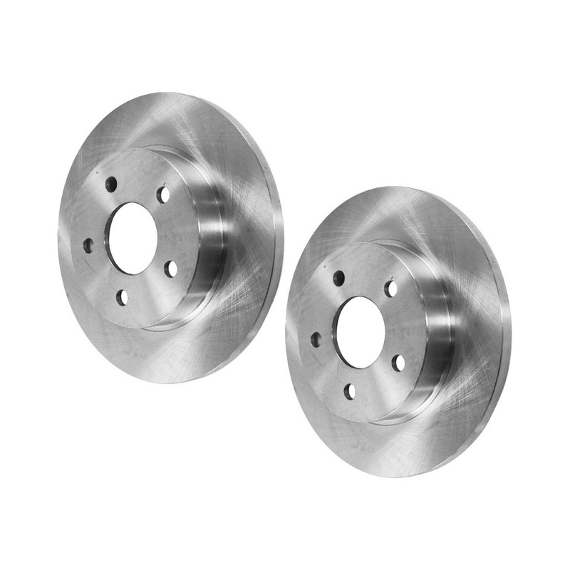 For Chevy Cobalt 2005-2008 Brake Discs | Rear | Cast Iron | Natural Disc Finish