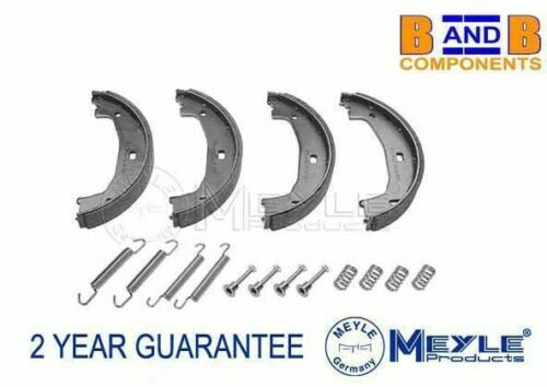 REAR DISC BRAKE BACK PLATES SHOES & FITTING KIT BMW E46 330i 330d A1094 gallery