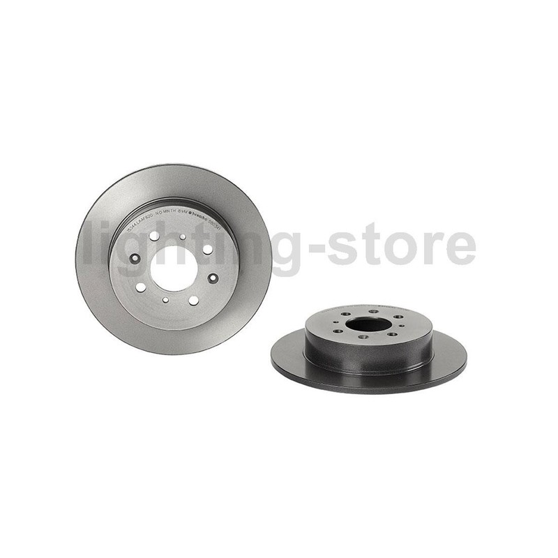 4x Front and Rear Disc Brake Rotors Fits 2002 Honda Civic 2003 Honda Civic gallery