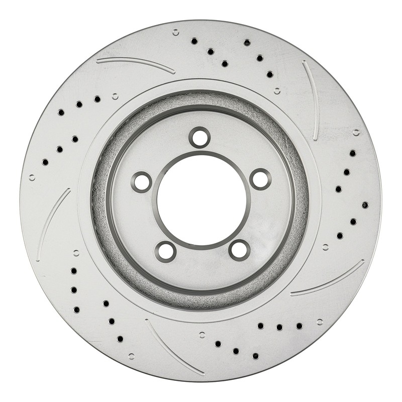 Set of 2 Front Drilled & Slotted Rotors Fits Ford Explorer Mercury Mountaineer gallery