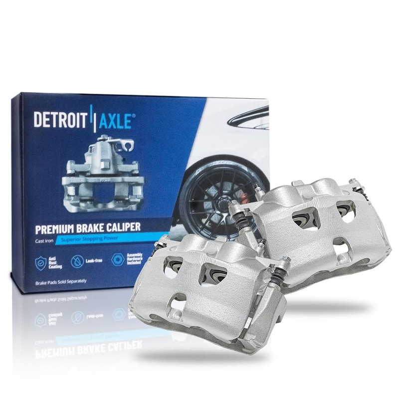 Front Rotors Calipers Brake Pads Kit for Ford Expedition F-150 Lincoln Navigator gallery