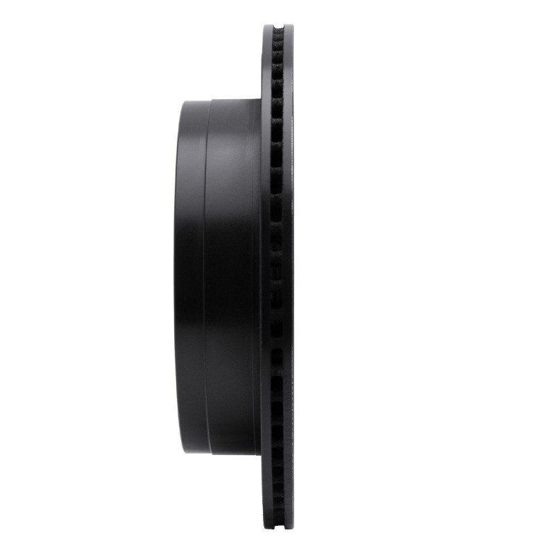 R1 Concepts Rear Right Drilled & Slotted Black Brake Rotor for Toyota & Lexus gallery