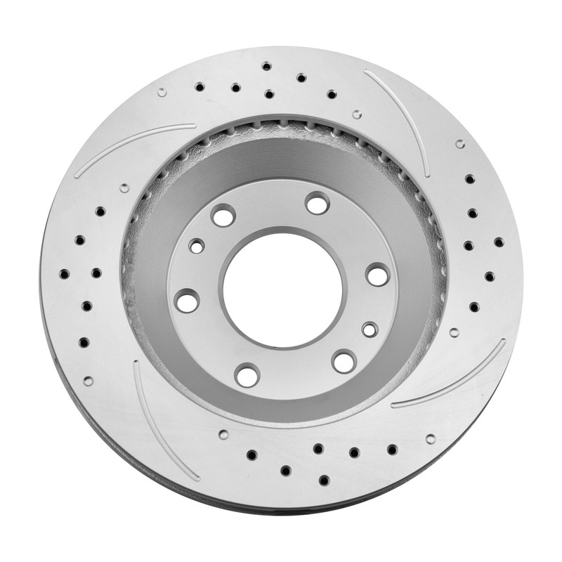Front Drilled Rotors Ceramic Brake Pads for Trailblazer Envoy Ascender Rainier gallery
