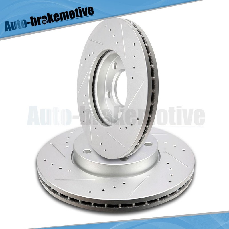 FRONT BRAKE ROTORS UNIVERSAL FOR 2004-2013 MAZDA 3 gallery