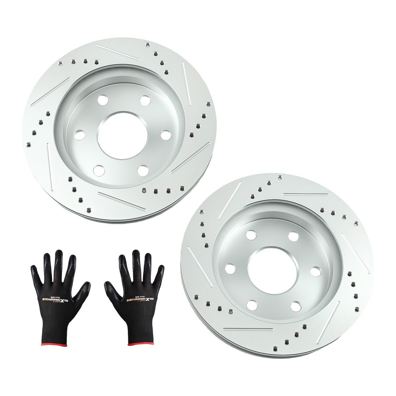 Front Brake Rotors Kit for GMC Yukon/Yukon XL 1500/Chevrolet Tahoe 2000-2006 gallery