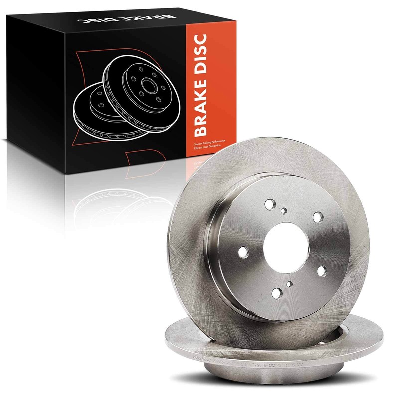 2x Disc Brake Rotors for Suzuki SX4 2007 2008 2009-2013 SX4 Crossover 2012 Rear gallery