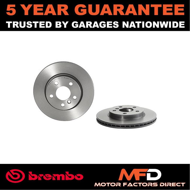 Brake Discs Front Brembo Fits Mini Cooper 2013- One 2014- + Other Models