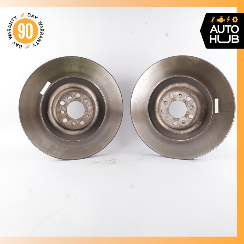 Bentley Continental GTC Flying Spur Front Brake Rotors Disc Left & Right Set 46k gallery