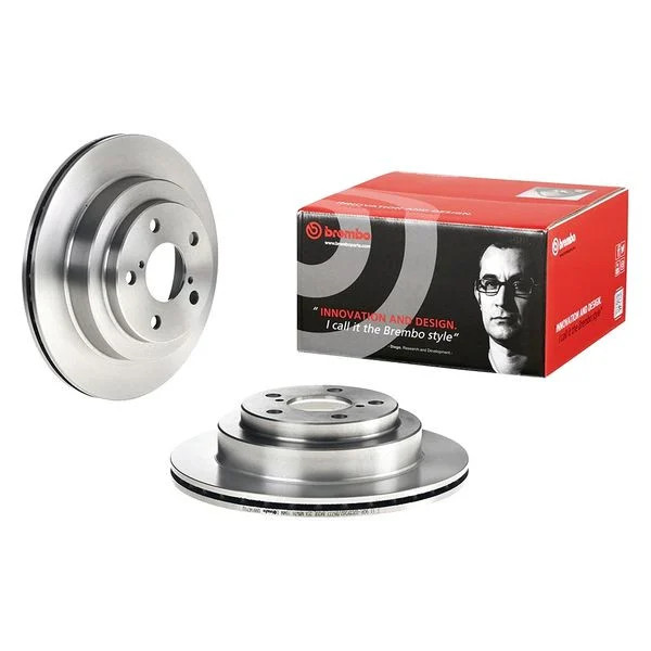 For Subaru Legacy 91-94 Brembo 09.9147.10 PRIME Plain Vented Rear Brake Rotor
