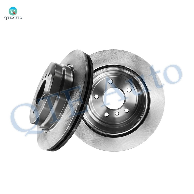 Rear 300mm Brake Disc Rotors For 2007 2008 BMW 328XI 5 Stud Wheel
