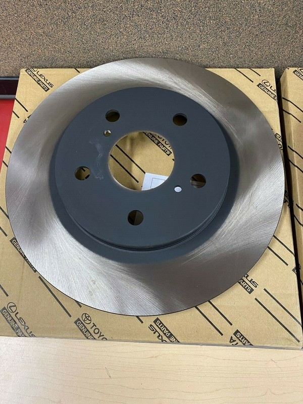 2008-2015 SCION XB GENUINE OEM NEW REAR DISC BRAKE ROTORS x 2 4243112290 gallery