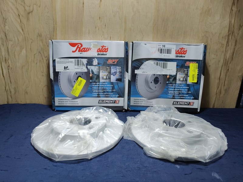 Set Of 2 Raybestos Disc Brake Rotor Element3 Coated 580171FZN (2 Pack)