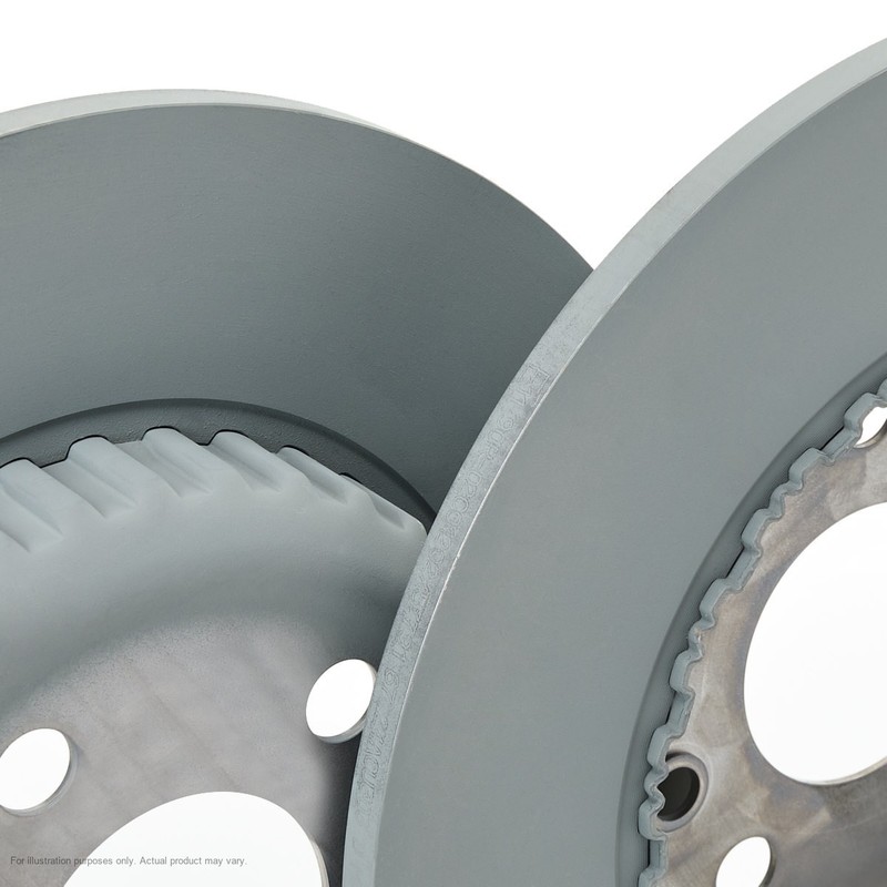 2x APEC Rear Brake Discs For LAND ROVER RANGE ROVER EVOQUE 2.0 D180 MHEV 4x4 201 gallery