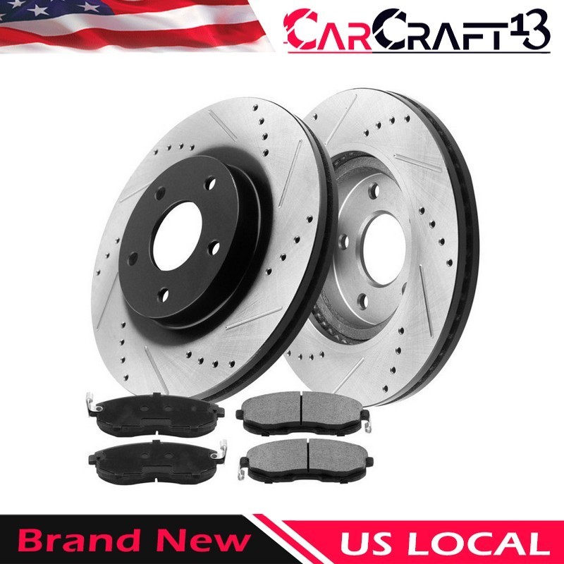 For Jeep Grand Cherokee Brake Rotors and Brake Pads Front Disc Rotors 350mm