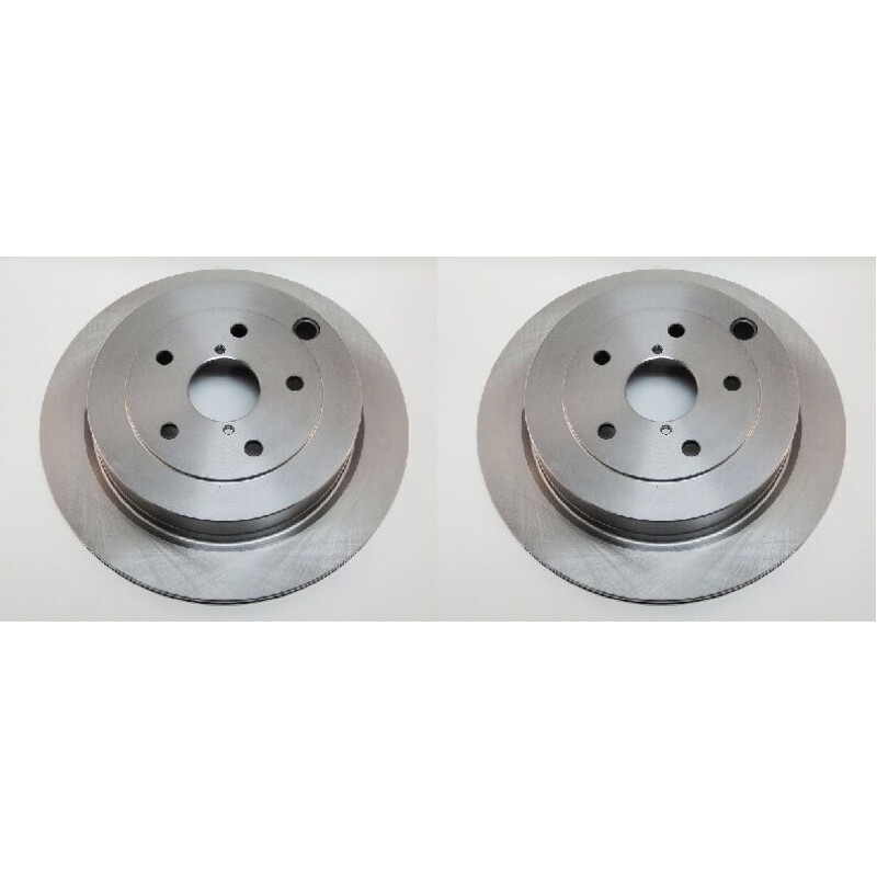 2 Rear Brake Discs Fits Subaru Tribeca 2006-2014 320 mm New