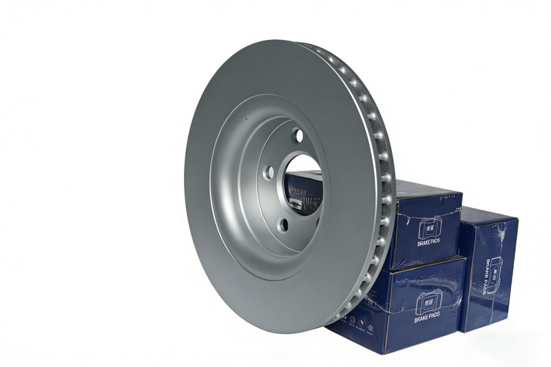 Front Drilled and Slotted Brake Rotors for 2015-2024 Ford Mustang FR3Z1125C gallery