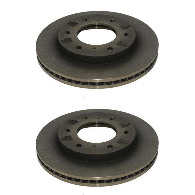 x2 GENUINE Front Brake Discs For Mitsubishi Shogun V68 V78 V88 3.2DID 2/2000+