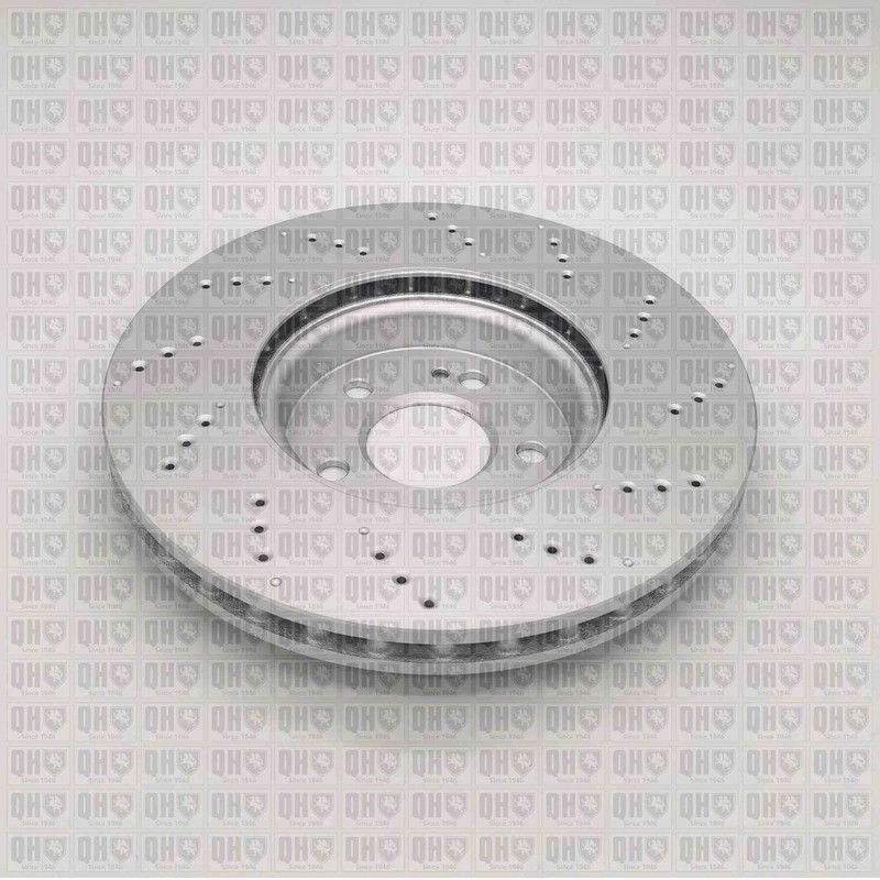 2x Brake Discs Pair Vented fits MERCEDES A200 W177 1.3 Front 2018 on M282.914 QH gallery