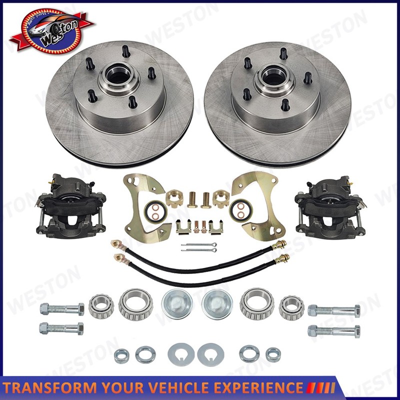Disc Brake Kit For 1955-64 Chevy Full Size Impala Bel Air Car Deluxe, 5 x 4-3/4″
