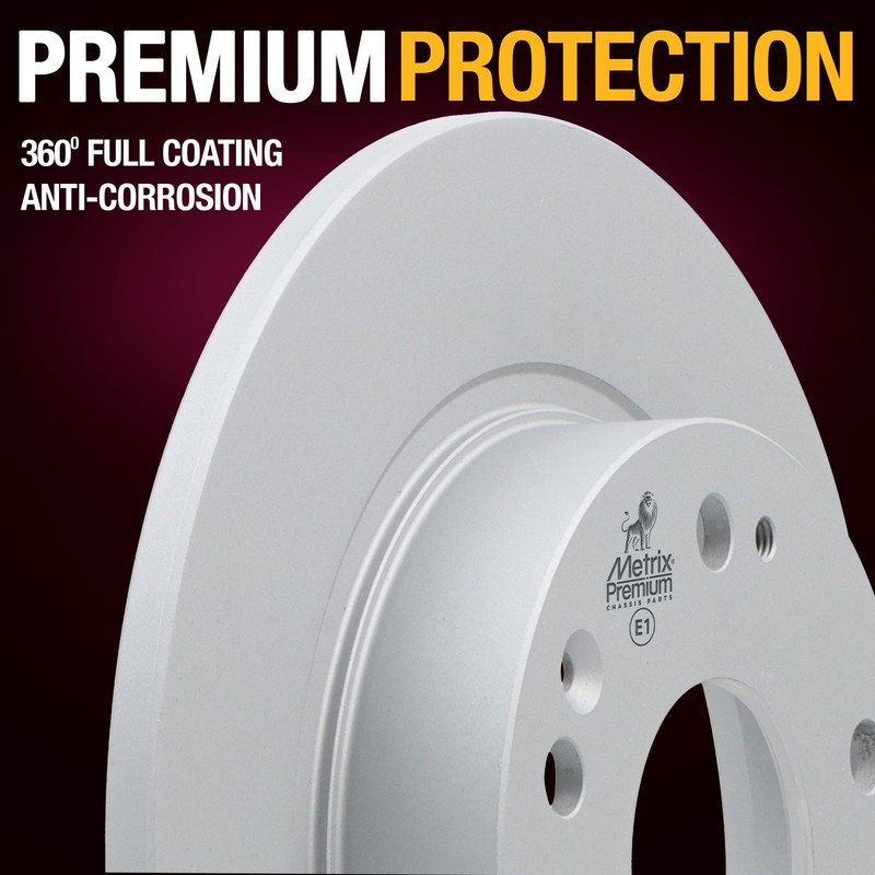 Rear Disc Brake Rotor For 06-11 Acura CSX 13-15 Acura ILX 06-15 Honda Civic 2 PC gallery