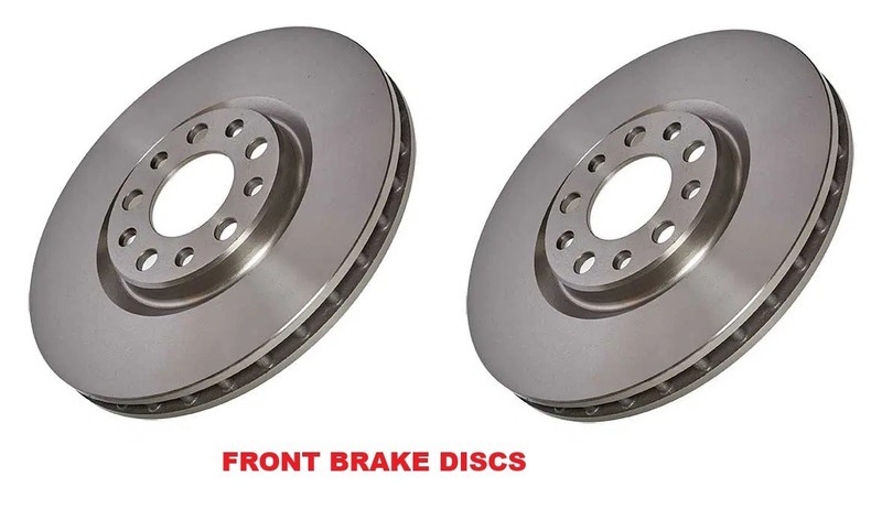 Front Brake Discs & Pads Set New For Jeep Renegade 1.0 1.3 1.4 1.6 2.0 15-21 gallery