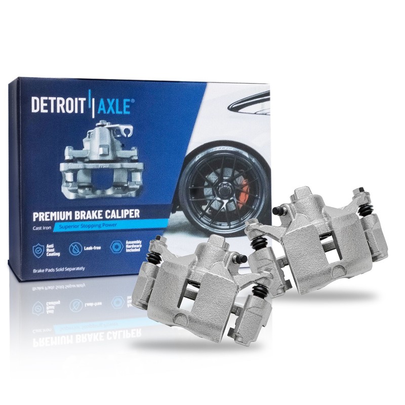 Rear Drilled Rotors & Calipers Brake Pads for Impala Monte Carlo Regal Intrigue gallery