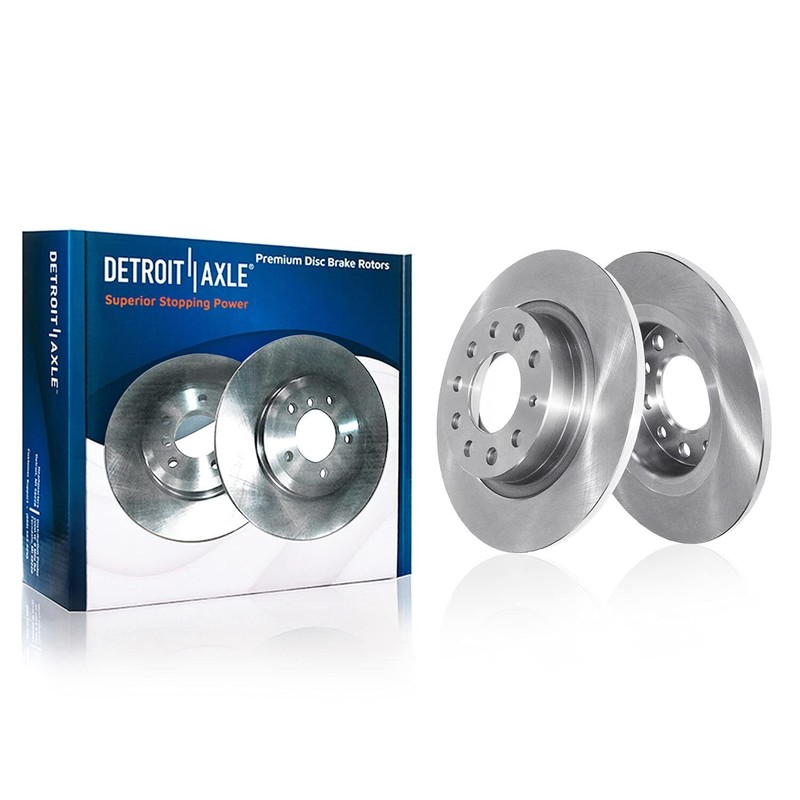 11.26 inch Rear Brake Rotors Ceramic Pads for 2007 2008 2009 Volkswagen Passat gallery