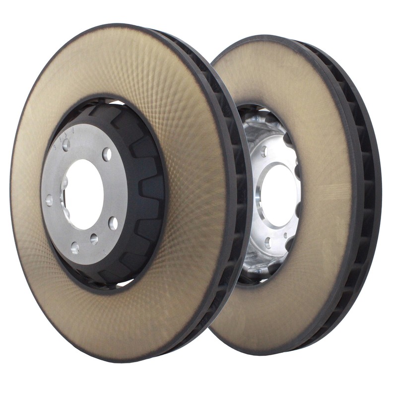SHW Performance Disc Brake Rotor Set Front 400mm For Bentley
