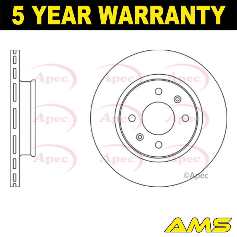 Fits Hyundai i20 2009-2015 1.1 CRDi 1.2 1.4 Brake Disc Front AMS 517121J500