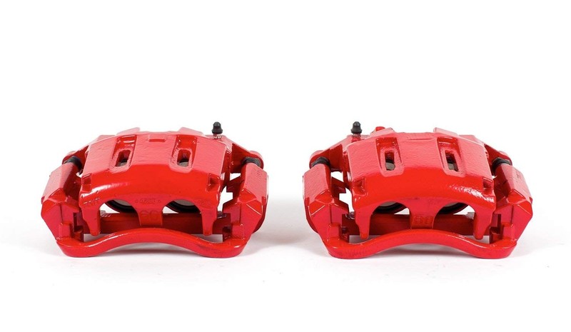 Power Stop S4996 Performance Front Brake Calipers Powder Coated Red Pair gallery