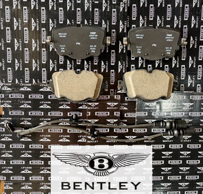 GEN For 2017-2020 Bentley Bentayga 6.0L/3.0L rear brake pads and rotors USA gallery
