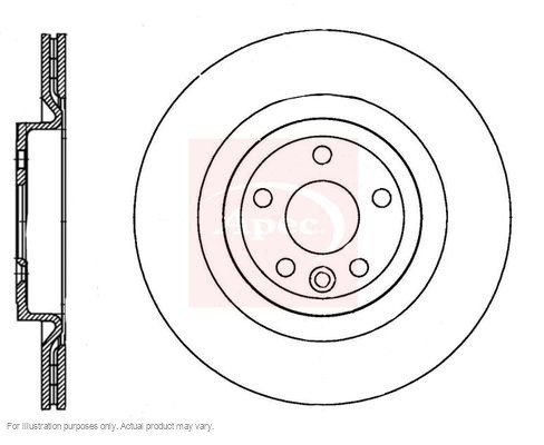 2x APEC Rear Brake Discs For BMW 5 530 e Plug-in-H 200kW/272HP/1998cc DSK3406 gallery