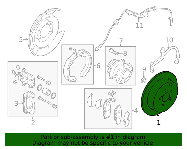 Genuine Subaru Rotor 26700VA000 gallery