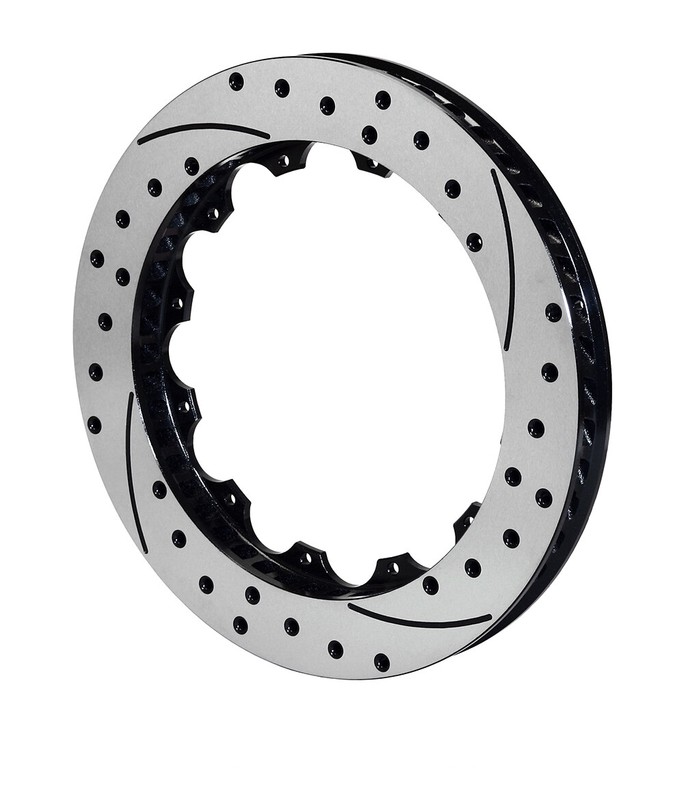 Wilwood SRP Drilled Performance Rotor 14.00 x 1.25 R/H Spec-37 Iron 160-8396-BK