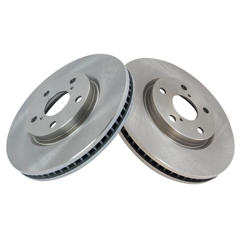 TRQ Driver & Passenger Side Brake Rotors For 2006 Lexus GS300 2009-2015 IS250 gallery