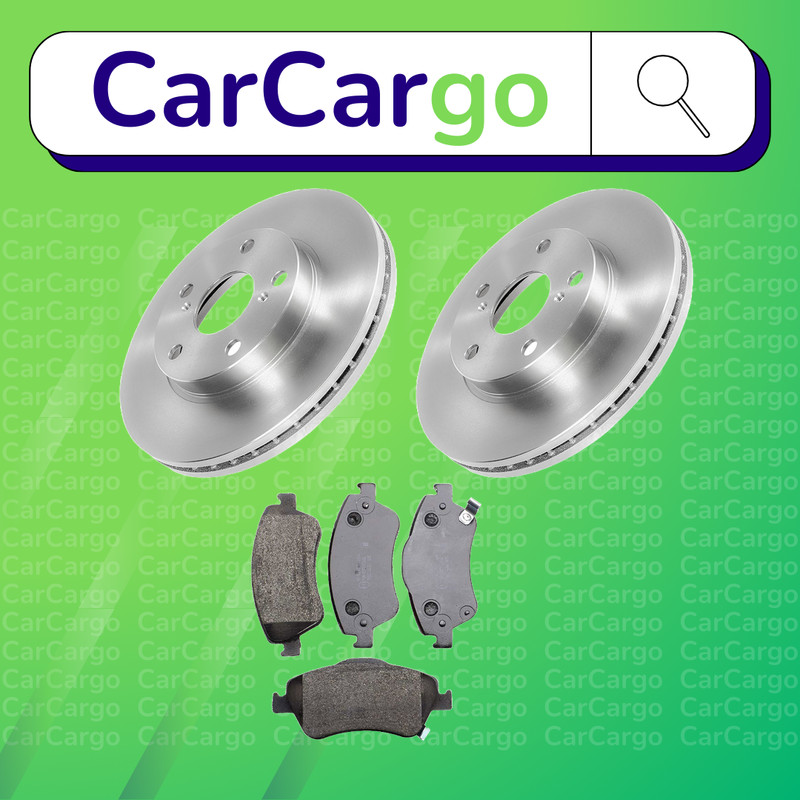Front Brake Discs and Pads For Toyota Auris 1.4 Diesel 2007-2012 273mm