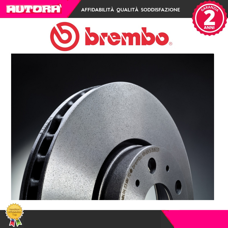 09B63310 pair of brake discs (BRAND-BREMBO)