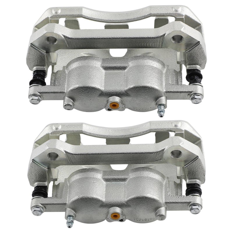 2pcs Front Brake Calipers w/ Bracket Kit for F-150 2.7L/3.5L/3.7L FL3Z-2B121B