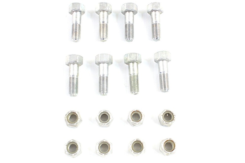 Colony 8812-16 Rear Brake Drum Bolt and Locknut Kit, Cadmium Plated 52-78 HD XL