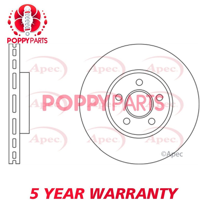 Fits Ford Mondeo 2007-2015 GCP Front Brake Disc 1514427