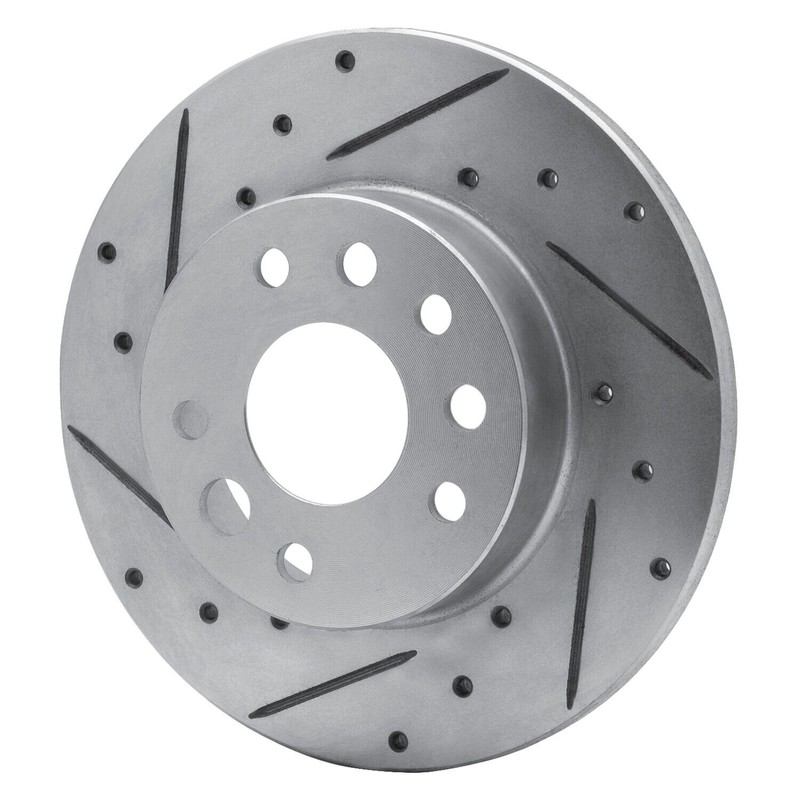 For Chevy Cavalier 82 Brake Rotor eLINE Drilled & Slotted 1-Piece Front Driver gallery