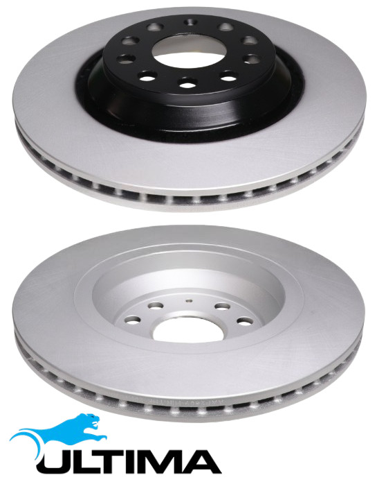 REAR SOLID DISC BRAKE ROTORS FOR VOLKSWAGEN GOLF MK.4 AUE BDE BML 2.8L 3.2L V6