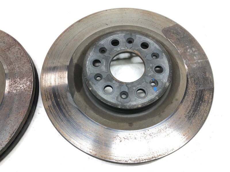 2020-2024 CADILLAC XT6 LEFT RIGHT FRONT DISC BRAKE ROTORS X2 OEM gallery