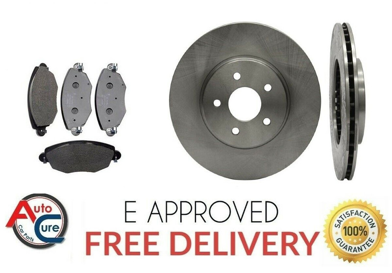 FOR HONDA FR-V CTDi 2.2 (EX) (MK1) FRONT BRAKE DISCS AND PADS 2004-2007
