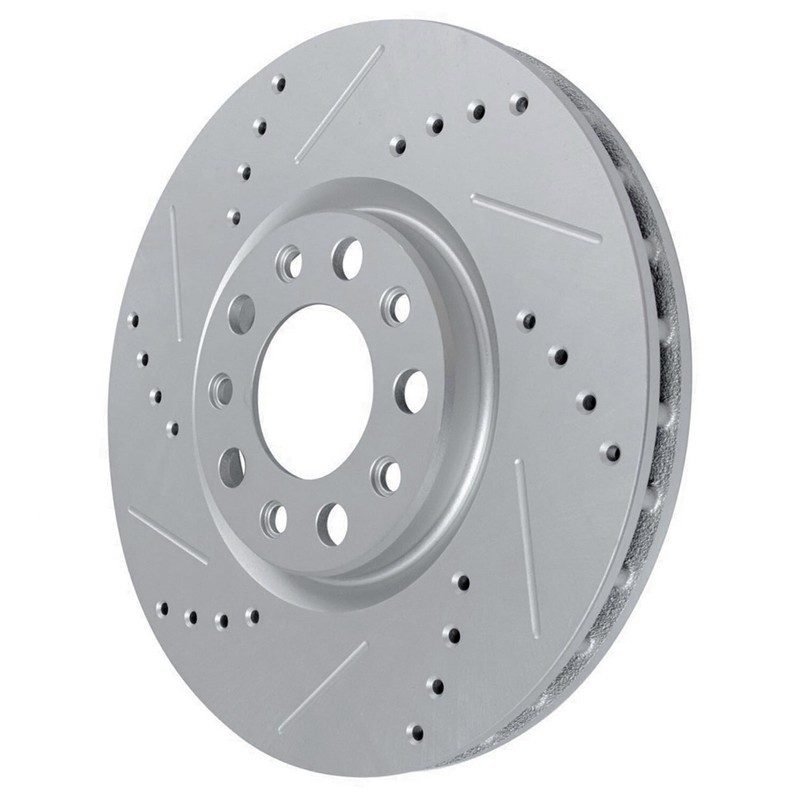 305mm Front & 278mm Rear Drilled Rotors Kit for Jeep Compass Renegade Fiat 500X gallery