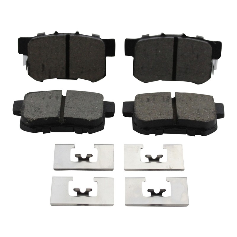 DuraGo Rear Solid Rotors & Bosch QuietCast Ceramic Brake Pads Kit For CRV RDX gallery