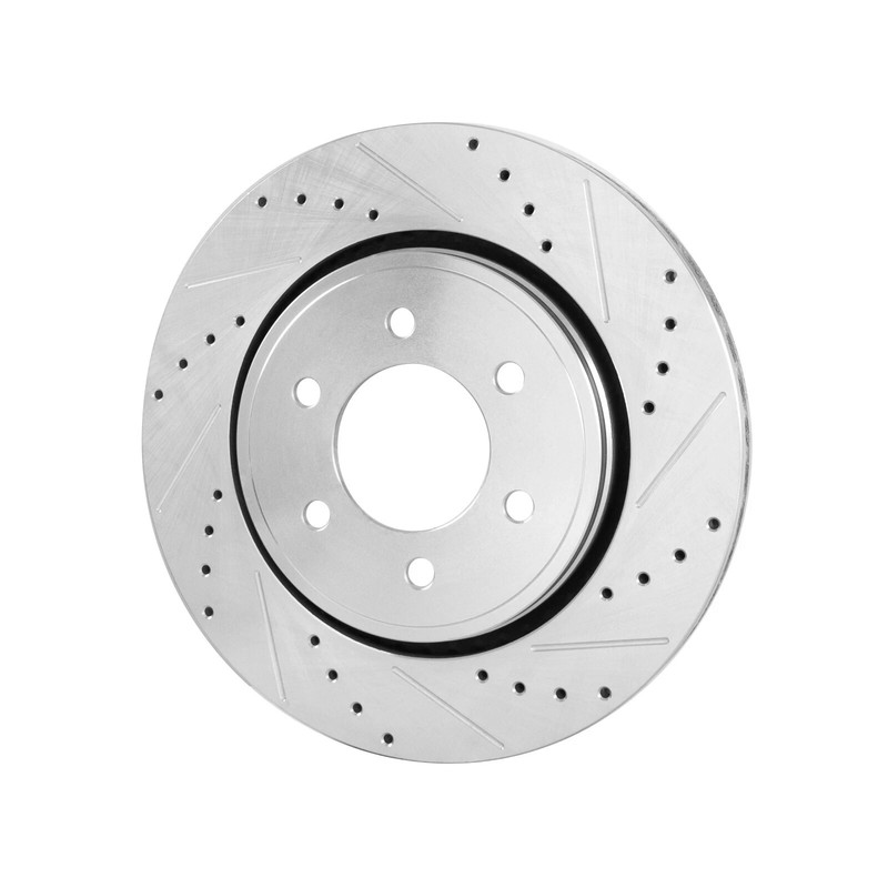 13.58" REAR Drilled Disc Rotors Brake Pads for Chevy GMC Silverado Sierra 1500 gallery
