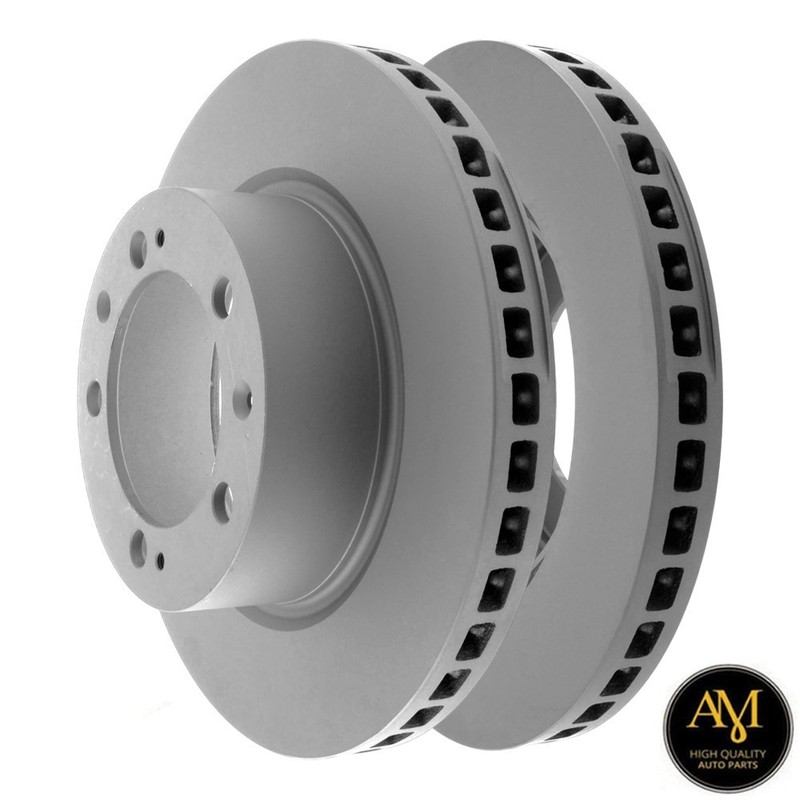 Front Vented Disc Brake Rotors 2PCS Set For Porsche 911 94-89; 298mm